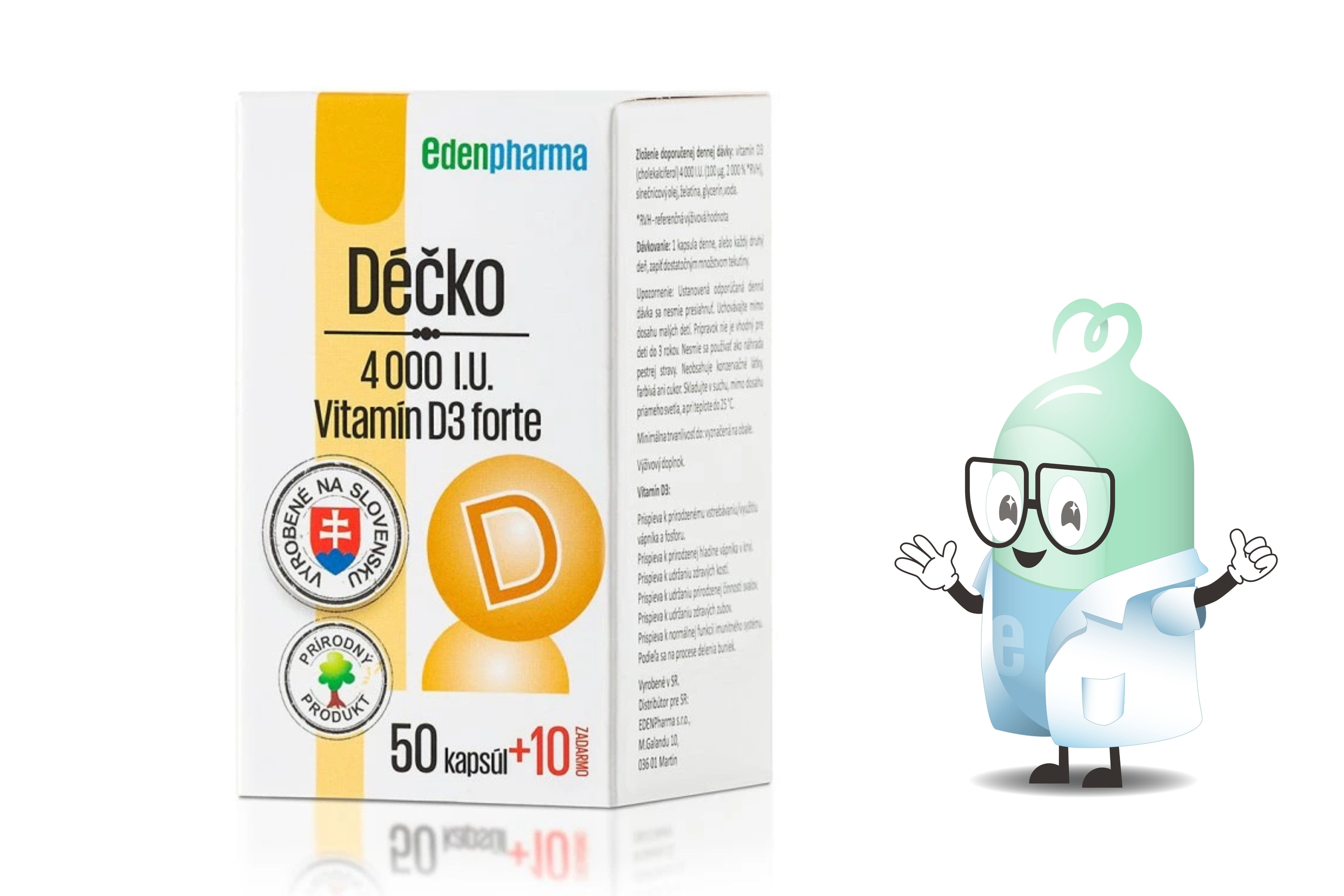 Vitamín D3 forte
